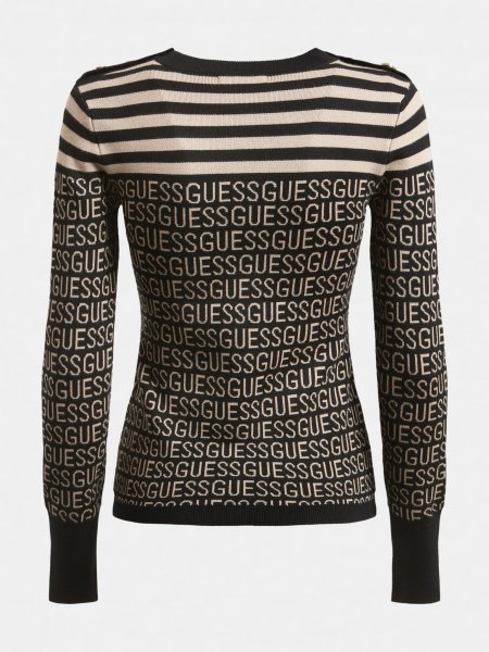 GUESS Pullover mit Allover-Logo-Print 10647645