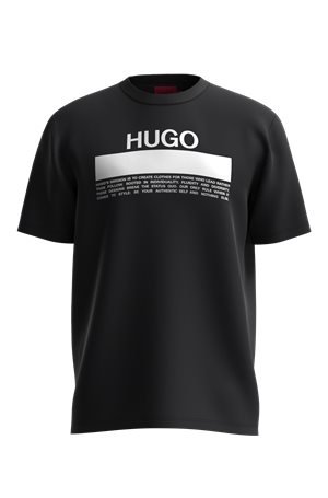 HUGO T-Shirt aus Baumwoll-Jersey mit Maifesto-Logo 10627138