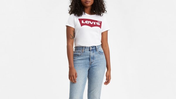 LEVI'S T-Shirt Print weiß 10323959