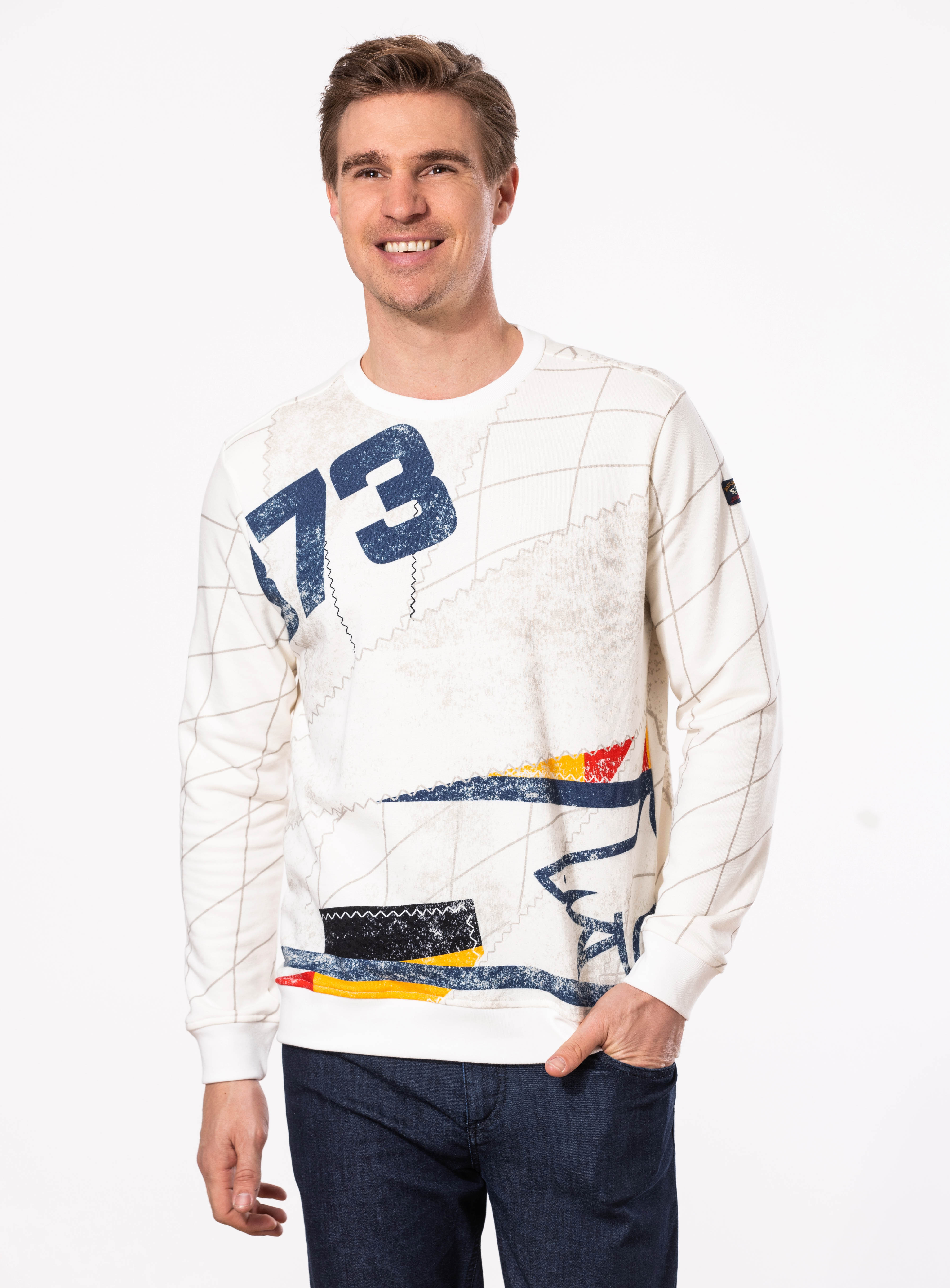 PAUL & SHARK Sweatshirt R-Neck multicolor 10601858 kaufen | WÖHRL