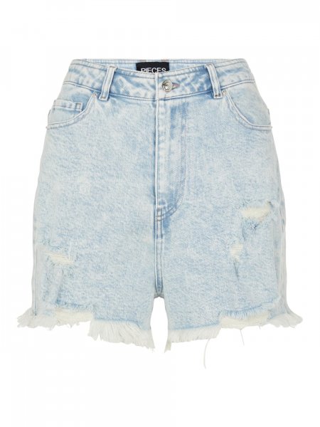 PIECES Destroyed Jeansshorts 10611417